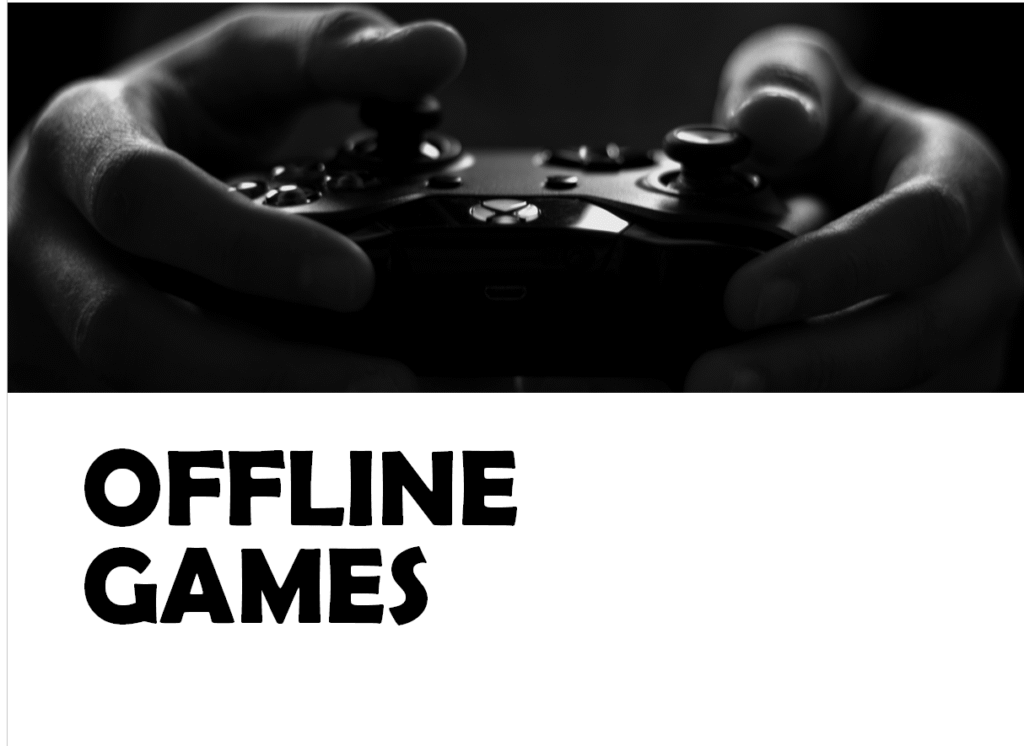 Old Offline Games
